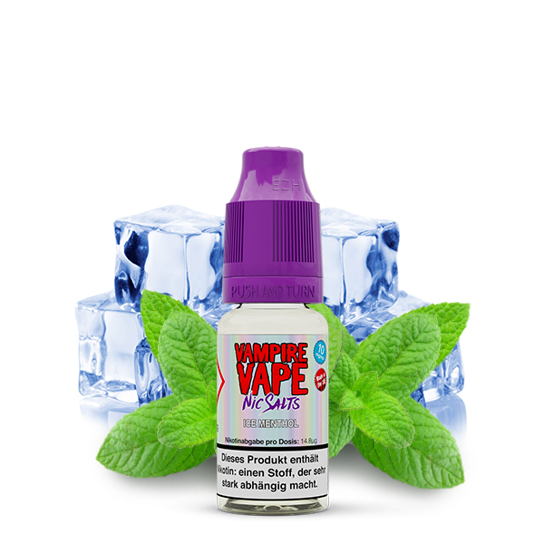 VAMPIRE VAPE Nic Salts Ice Menthol Nikotinsalz Liquid 10 ml