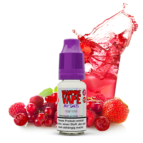 VAMPIRE VAPE Nic Salts Vamp Toes Nikotinsalz Liquid 10 ml