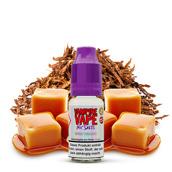 VAMPIRE VAPE Nic Salts Sweet Tobacco Nikotinsalz Liquid 10 ml