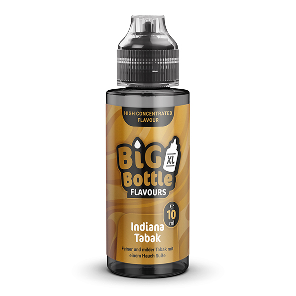 BIG BOTTLE Indiana Tabak Aroma 10 ml