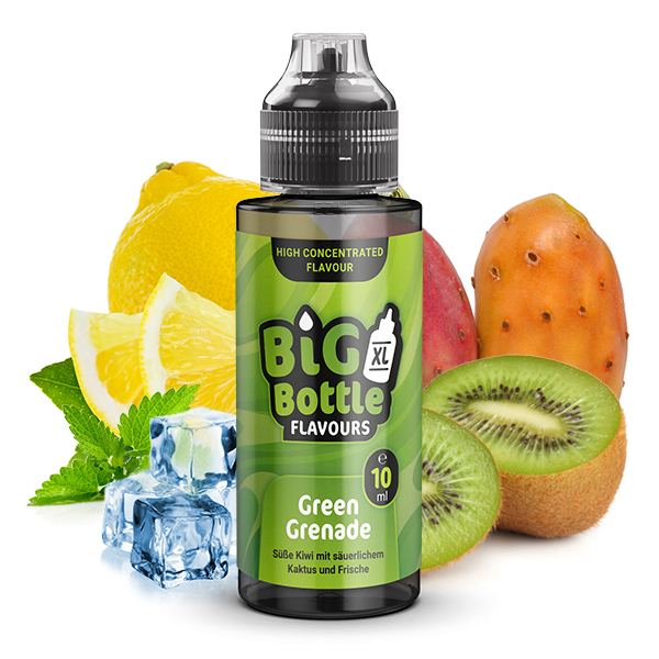 BIG BOTTLE Green Grenade Aroma 10 ml