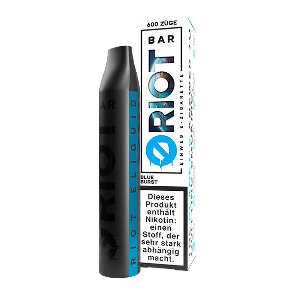 RIOT BAR Einweg E-Zigarette - Blue Burst