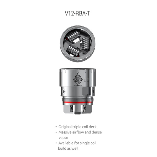 SMOK V12-RBA-T Coil Verdampferkopf