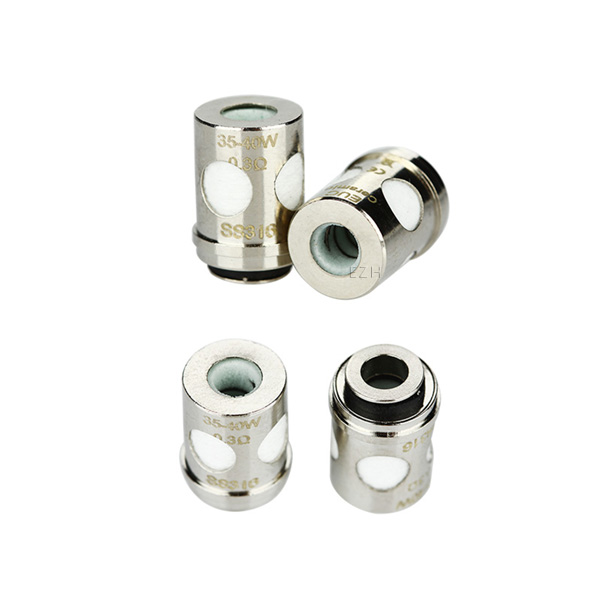 5x VAPORESSO EUC Ceramic SS316 Coil Verdampferkopf