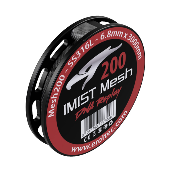 IMIST 3 Meter SS316L Mesh Wire 200 Wickeldraht