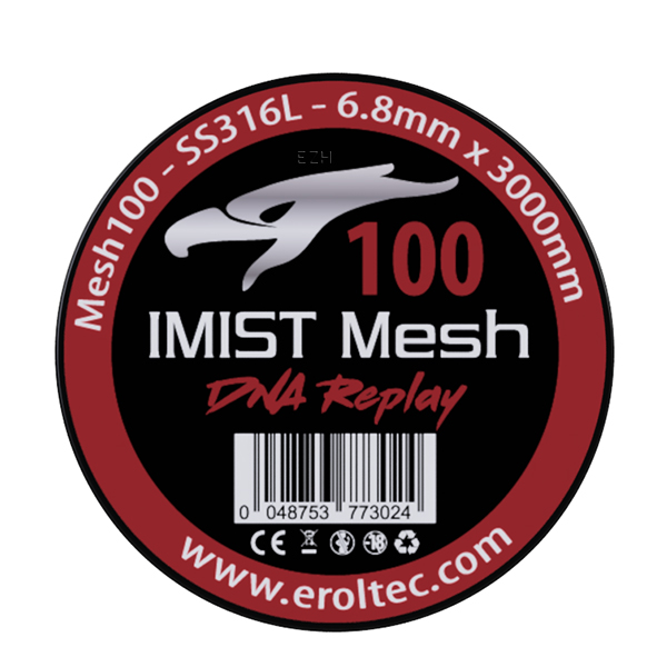 IMIST 3 Meter SS316L Mesh Wire 100 Wickeldraht