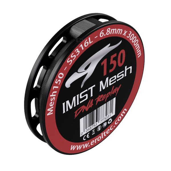 IMIST 3 Meter SS316L Mesh Wire 150 Wickeldraht