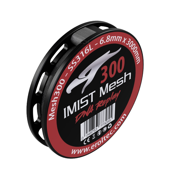 IMIST 3 Meter SS316L Mesh Wire 300 Wickeldraht