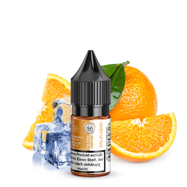 VAPING GORILLA Fucking Orange Nikotinsalz Liquid 10 ml