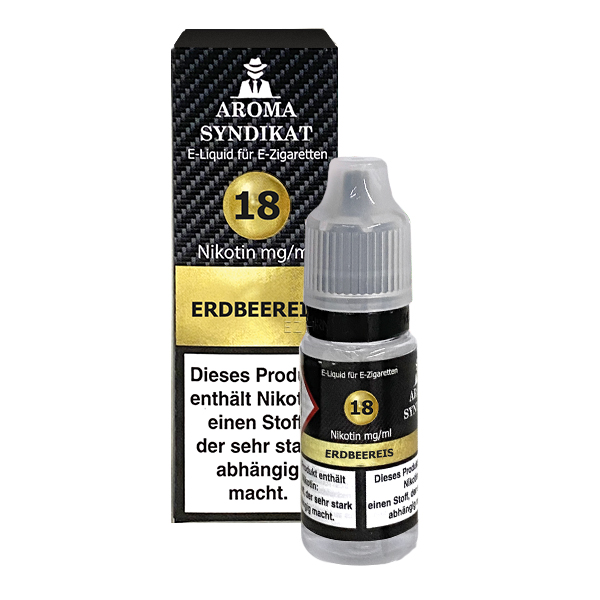 AROMA SYNDIKAT Erdbeereis Nikotinsalz Liquid 10 ml