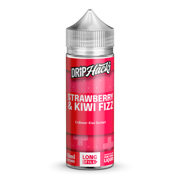 DRIP HACKS Strawberry & Kiwi Fizz Aroma 10ml