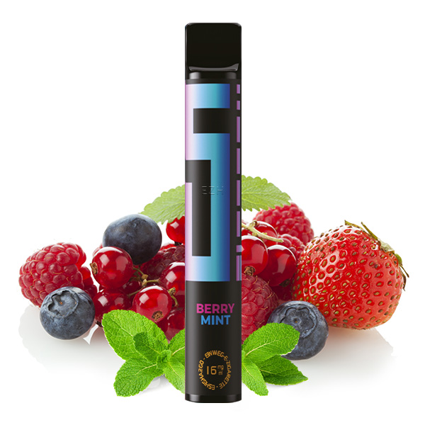 5 EL Einweg E-Zigarette - Berry Mint (VE = 10Stk)