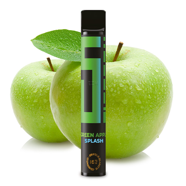 5 EL Einweg E-Zigarette - Green Apple Splash (VE = 10Stk)