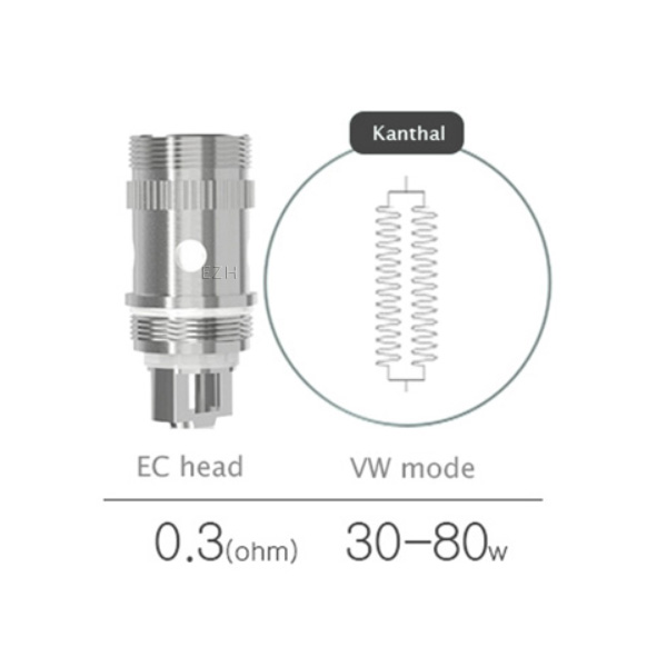 5x ELEAF EC OCC Coil Verdampferkopf