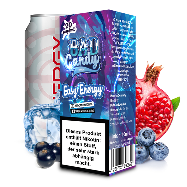 BAD CANDY Easy Energy Nikotinsalz Liquid 10 ml