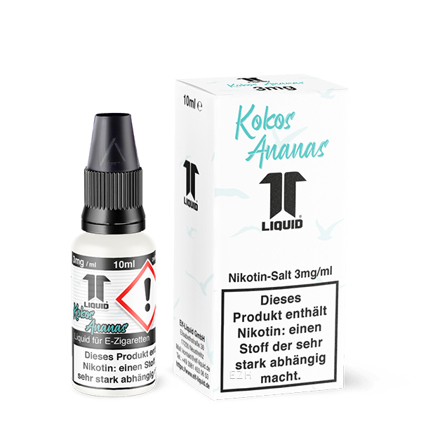 ELF-LIQUID Kokos Ananas Nikotinsalz Liquid 10 ml