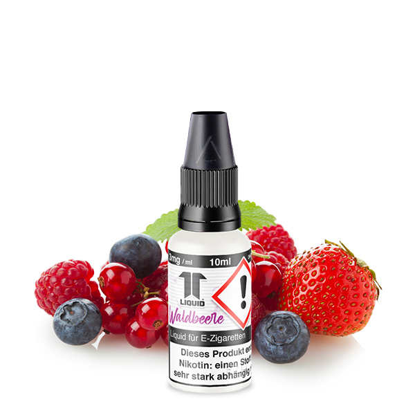 ELF-LIQUID Waldbeere Nikotinsalz Liquid 10 ml