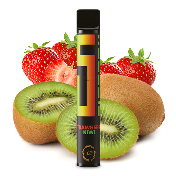 5 EL Einweg E-Zigarette - Strawberry Kiwi (VE = 10Stk)