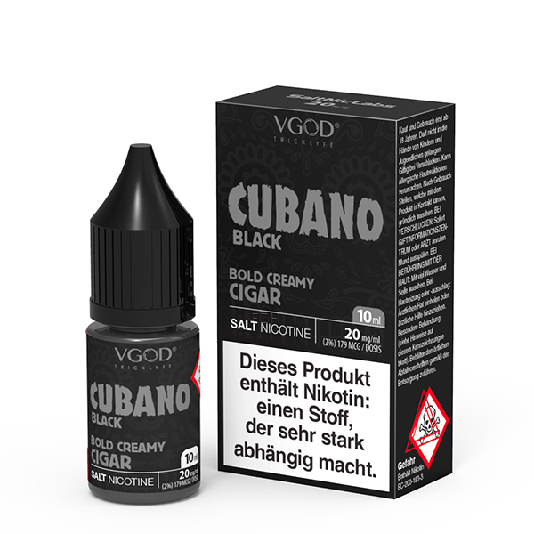 VGOD SALTNIC CBNO Black Nikotinsalz Liquid 10 ml