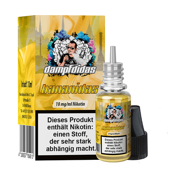 DAMPFDIDAS Bananidas Nikotinsalz Liquid 10 ml