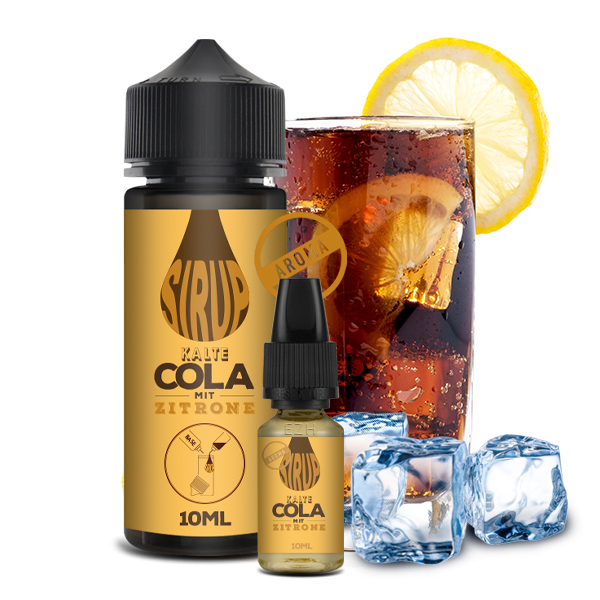 SIRUP Kalte Cola mit Zitrone Aroma 10ml