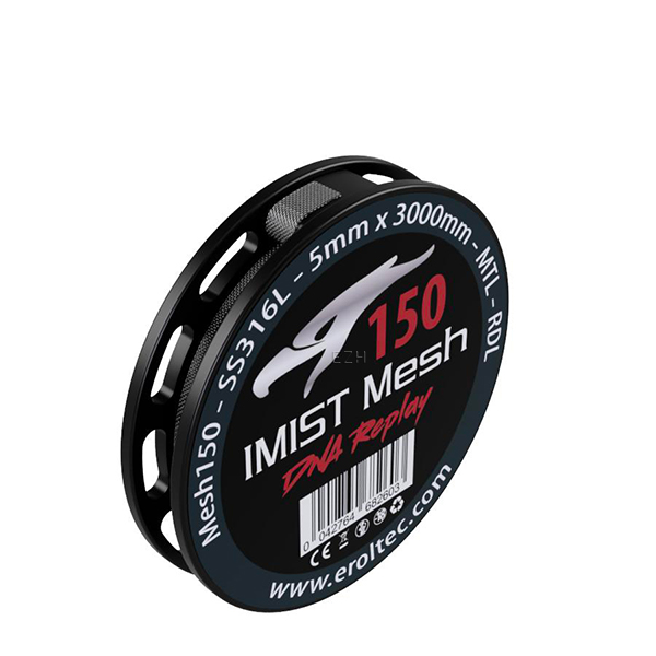 IMIST 3 Meter SS316L V4A Premium Mesh Wire 150 Wickeldraht - 5 mm