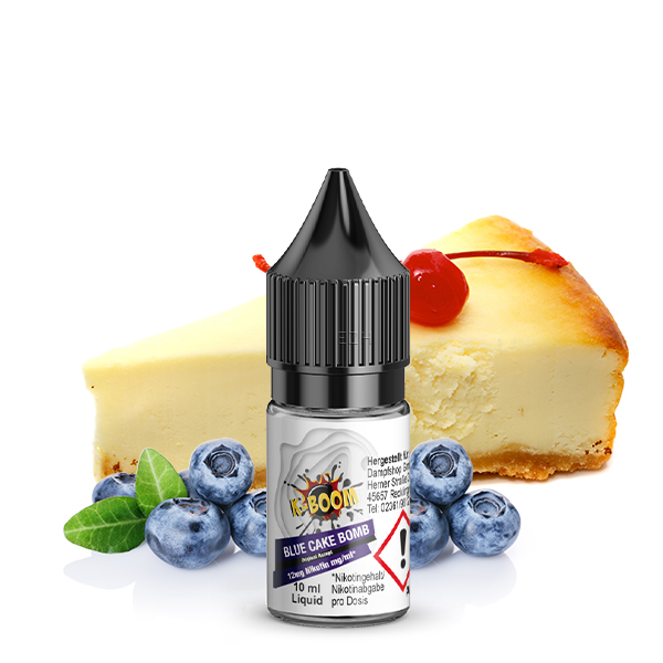 K-BOOM Blue Cake Bomb Original Rezept Liquid 10 ml