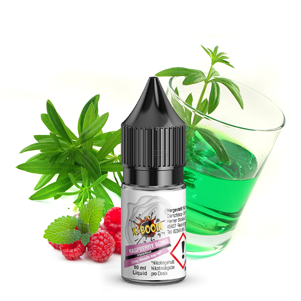 K-BOOM Raspberry Bomb Original Rezept Liquid 10 ml