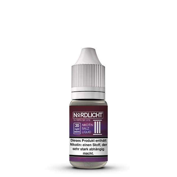 NORDLICHT by Hamburger Jung III Nikotinsalz Liquid 10 ml